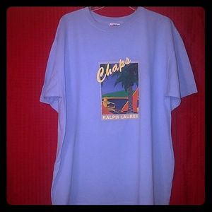 Chaps Ralph Lauren blue t shirt
